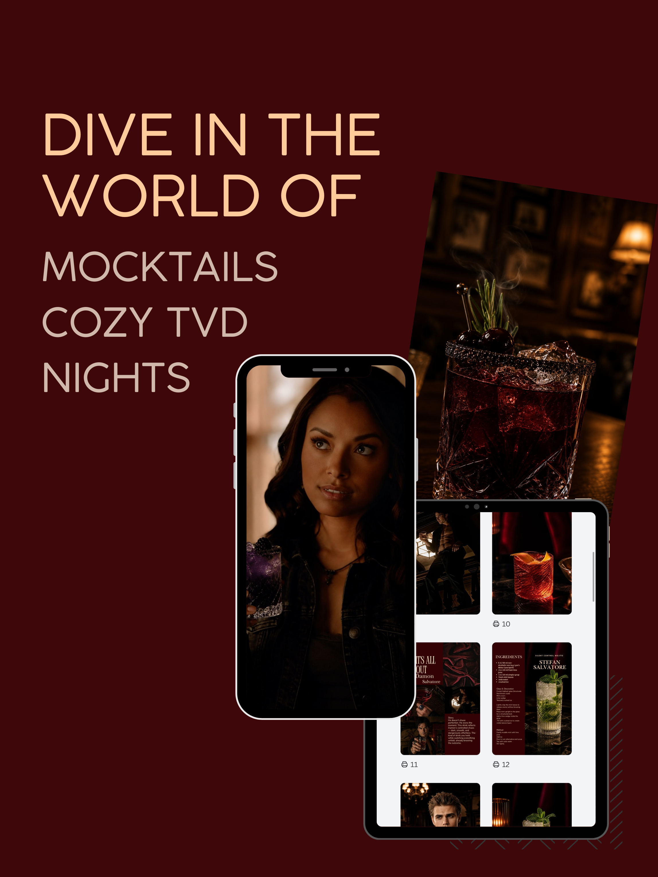 Sip like a Salvatore Mocktail E-book